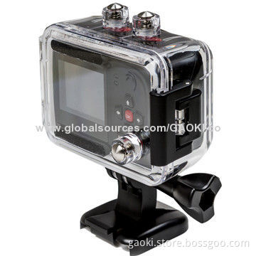 Latest Product Similar Gopro Zoom Helmet Mounted Camera with Real and Saturated Color